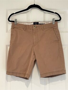Ben Sherman Men's Tan Flat Front Chino Shorts